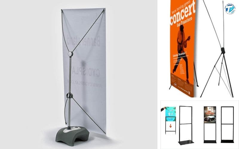 Hình ảnh 3 loại chân đế đặc biệt đang hot nhất khi in standee hình người